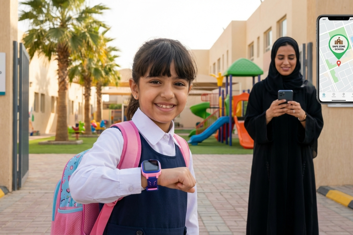 Kids GPS Tracker Saudi Arabia - Child Safety Tracking Device